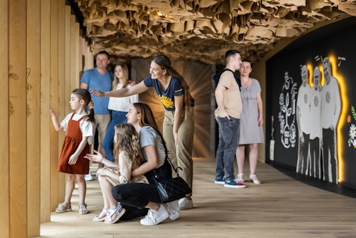 Vorschau Bild von Beim SONNENTOR Schwesterunternehmen in Tschechien werden die
Teebeutel produziert. Hier können Gäste einen erlebnisreichen Blick
hinter die Kulissen werfen.