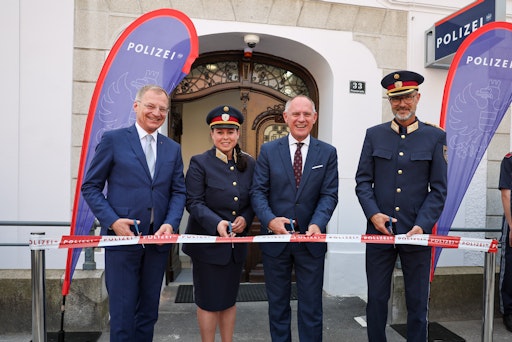 Eröffnung Polizeiinspektion Landhaus in Linz