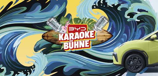  Karaoke singen und gewinnen: BYD ist heuer mit der BYD Karaoke
Area auf dem Donauinselfest 2025 vertreten.