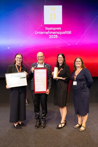 State Award Company Quality 2025 goes to the geriatric health centers of the city of Graz