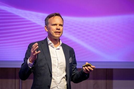 Vorschau Bild von Markus Wildeis, Managing Director Stellantis Austria, bei der
Pressekonferenz in Luberegg (NÖ)