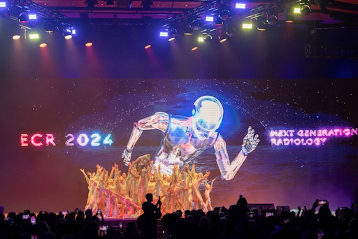  Eröffnung des Kongresses ECR 2024 im Saal A des Austria Center
Vienna