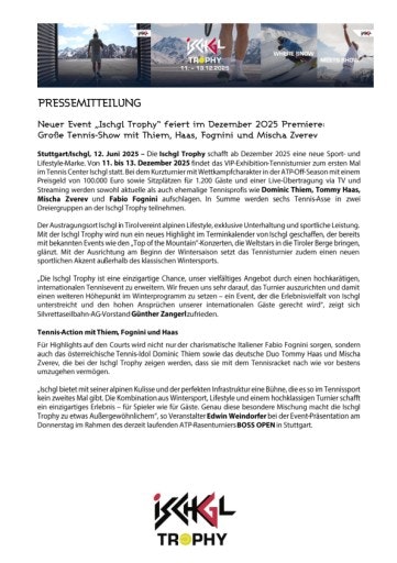 Vorschau Bild von Presseaussendung Ischgl Trophy