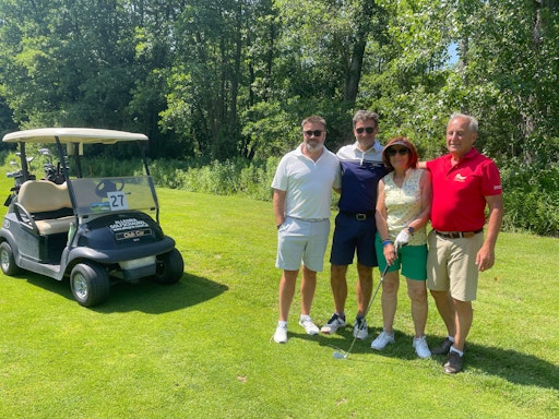  Das Allegria Turnier lockte viele Teilnehmer*innen auf die
Golfschaukel Stegersbach