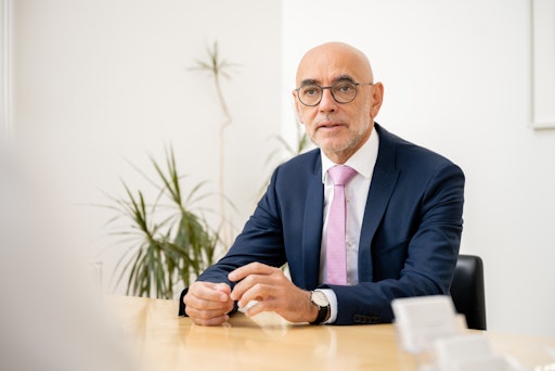  Michael Umfahrer, Präsident der Österreichischen Notariatskammer,
zu bewährten Konzepten aus Österreich, um neue Impulse für
Gründungen und Wachstum in Europa zu liefern. (c) ÖGIZIN GmbH