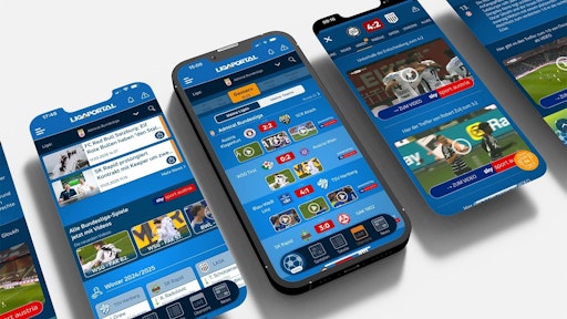Vorschau Bild von Die Ligaportal-App ist beliebter denn je