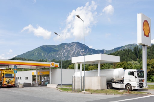 Shell Tankstelle in Wörgl