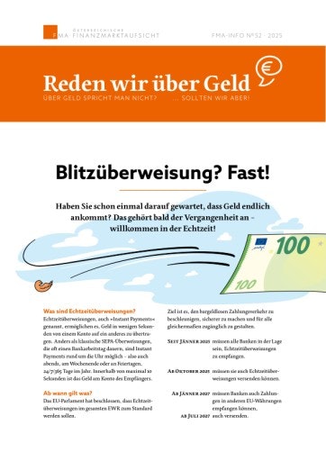  Reden wir über Geld: Echtzeitüberweisungen