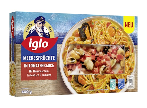 Vorschau Bild von iglo Meeresfrüchte in Tomatensauce
