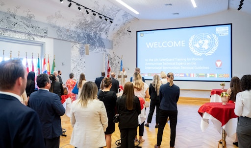 Veranstaltung SaferGuard Woman Ammunition im
Verteidigungsministerium