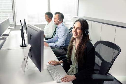 Mit der yuucontact Callcenter-Software telefonieren Callcenter
flexibel, skalierbar und immer stabil.
