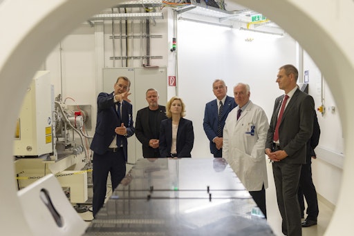 Federal Minister of Women, Science and Research visits Medaustron