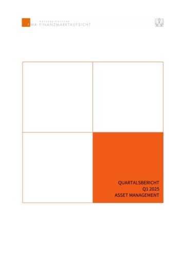  FMA-Quartalsbericht Asset Management Q1 2025