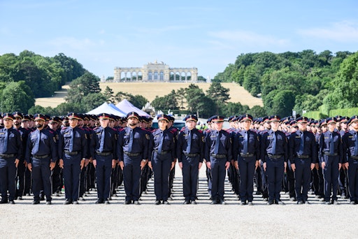 Also in summer: the federal police personnel intensive week