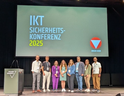 Young Researcher auf der Hauptbühne der IKT Sicherheitskonferenz
2025 in Dornbirn