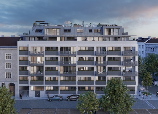 Start of sales for the home project The Arik von Winegg in Herbststraße 6-10