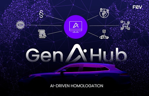  Increased efficiency in homologation: The 'FEV GenAI Hub' serves
as a central platform for the application of generative AI in
vehicle development. Source: FEV // Weiterer Text über ots und
www.presseportal.de/nr/147479 / Die Verwendung dieses Bildes für
redaktionelle Zwecke ist unter Beachtung aller mitgeteilten
Nutzungsbedingungen zulässig und dann auch honorarfrei.
Veröffentlichung ausschließlich mit Bildrechte-Hinweis.