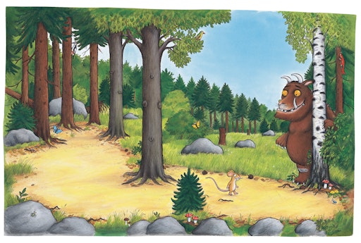 Vorschau Bild von Illustration von Axel Scheffler zu "Der Grüffelo"