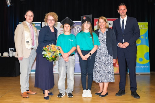 “I launched” – 260 young students celebrate their sponsorship at IMC Krems
