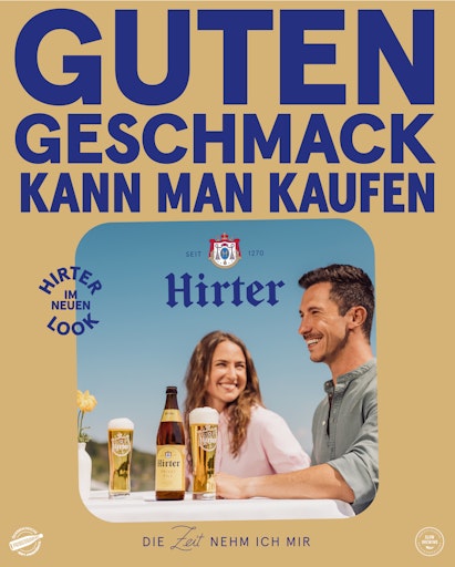 Vorschau Bild von Launchkampagne: Hirter Privat Pils