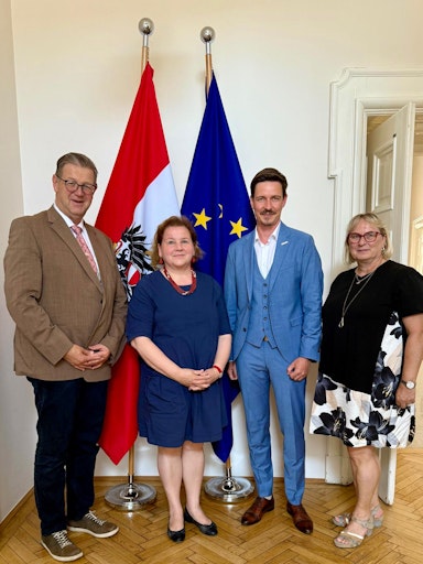  Lebenswelt Heim Bundesverband zu Besuch bei Sozialministerin
Korinna Schumann