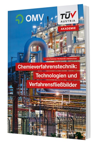 Vorschau Bild von Chemieverfahrenstechnik: Technologien und Verfahrensfließbilder,
erschienen im TÜV AUSTRIA Fachverlag