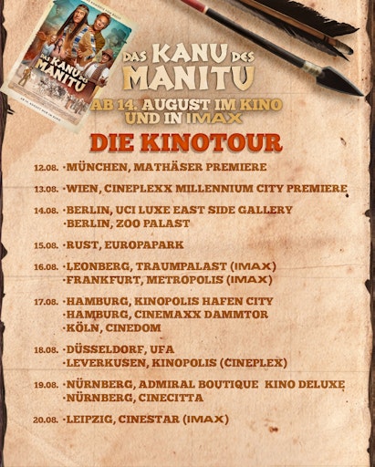 Abahachi, Ranger and Dimitri go on a big cinema tour!