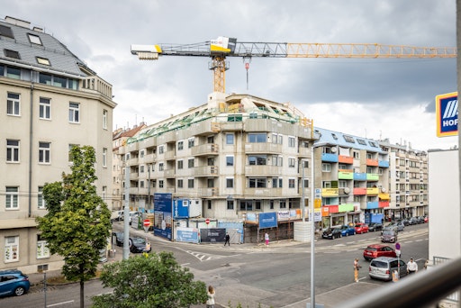 The same celebration for the residential project in Grillgasse 12 – construction progress for sustainable living space in Simmering