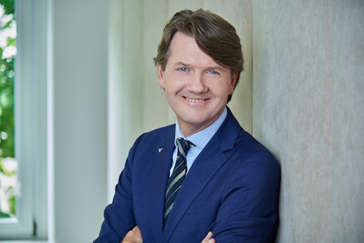 Bild 01: DI Gerald Fleischmann, Generaldirektor der VOLKSBANK
WIEN AG und Sprecher des Volksbanken-Verbundes © Robert Polster