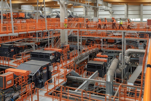 Hightech-Sortieranlage TriPlast