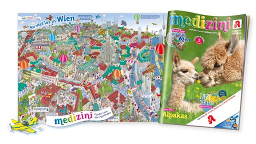  Wien entdecken mit Kinderaugen: Das neue medizini-Wimmelposter
macht Österreichs Hauptstadt zum Abenteuer. Die Verwendung dieses
Bildes ist für redaktionelle Zwecke bis zum 29.07.2028 zulässig,
jedoch ausschließlich mit Bezug auf die ursprüngliche Meldung und
nur mit vollständigem Bildrechtehinweis // Weiterer Text über ots
und www.presseportal.de/nr/52678 / Die Verwendung dieses Bildes für
redaktionelle Zwecke ist unter Beachtung aller mitgeteilten
Nutzungsbedingungen zulässig und dann auch honorarfrei.
Veröffentlichung ausschließlich mit Bildrechte-Hinweis.