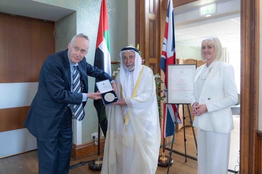  His Highness Sheikh Dr. Sultan bin Mohammed Al Qasimi, Ruler of
Sharjah, first-ever Honorary President's Medal. // Weiterer Text
über ots und www.presseportal.de/nr/168564 / Die Verwendung dieses
Bildes für redaktionelle Zwecke ist unter Beachtung aller
mitgeteilten Nutzungsbedingungen zulässig und dann auch honorarfrei.
Veröffentlichung ausschließlich mit Bildrechte-Hinweis.