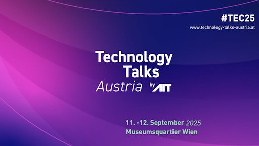  Die wichtigste Technologiekonferenz Österreichs mit mehr als 20
international renommierten Speaker:innen aus Forschung, Industrie
und Politik findet am 11. und 12. September im MuseumsQuartier Wien
statt.