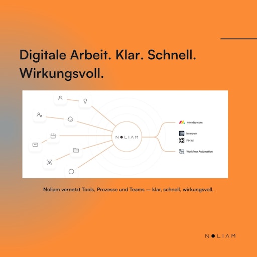 Noliam macht digitale Arbeit klar, schnell und wirkungsvoll: Als
spezialisierter Lösungspartner für monday.com, Intercom und Workflow
Automation sorgt das Unternehmen für messbare Resultate statt
Konzeptstaus. // Weiterer Text über ots und
www.presseportal.ch/de/nr/100102571 / Die Verwendung dieses Bildes
für redaktionelle Zwecke ist unter Beachtung aller mitgeteilten
Nutzungsbedingungen zulässig und dann auch honorarfrei.
Veröffentlichung ausschließlich mit Bildrechte-Hinweis.