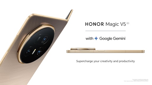  HONOR Magic V5 // Weiterer Text über ots und
www.presseportal.de/nr/137526 / Die Verwendung dieses Bildes für
redaktionelle Zwecke ist unter Beachtung aller mitgeteilten
Nutzungsbedingungen zulässig und dann auch honorarfrei.
Veröffentlichung ausschließlich mit Bildrechte-Hinweis.