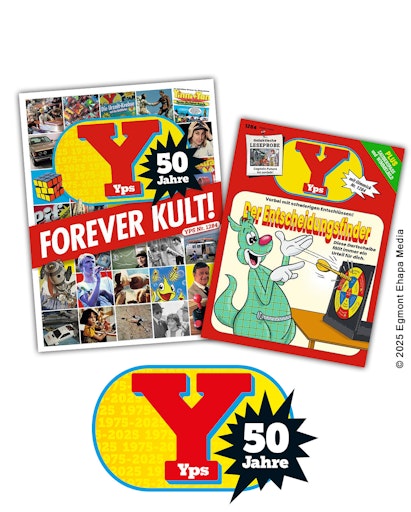 50 years of YPS: Kult-Magazin Back in a double pack