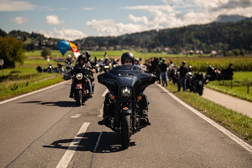 Biker bei der European Bike Week