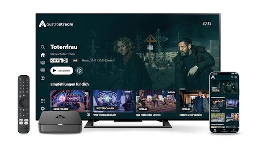 Vorschau Bild von Mit der TV-as-a-Service-Plattform austrostream zur eigenen
Online-Streaming-Plattform. ©austrosteam