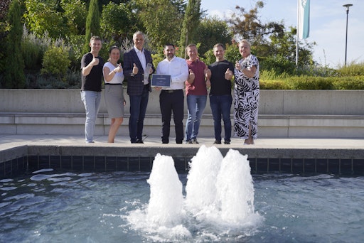 Freude im Team Heilthermen Resort über den DACH Spa Award und den
ICONIC Award
