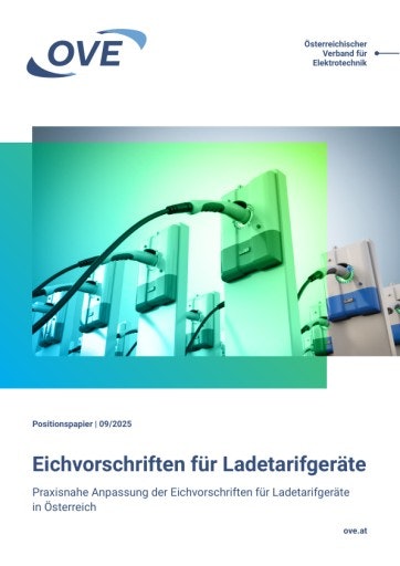  OVE-Positionspapier "Eichvorschriften für Ladetarifgeräte"