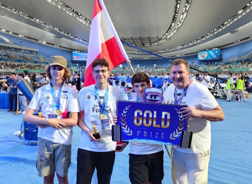 Vorschau Bild von Goldmedaille für die Schüler