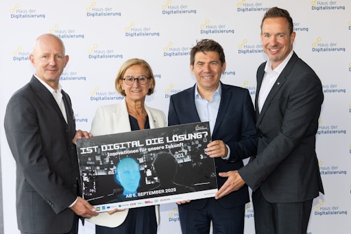 Eröffnung der neuen Ausstellung "Ist digital die Lösung?" im Haus
der Digitalisierung am 5.9.2025
