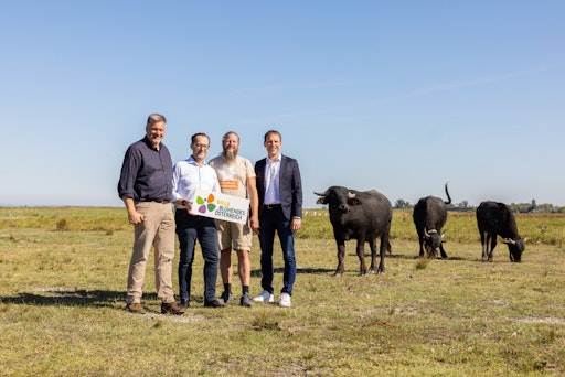  Übergabe der Wasserbüffel vom Nationalpark Neusiedler See –
Seewinkel an den Regionalentwicklungsverein Leiser Berge