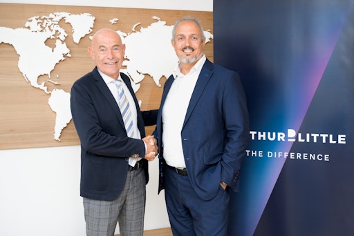  Andreas Rudas (links) mit Managing Partner Bela Virag (rechts).