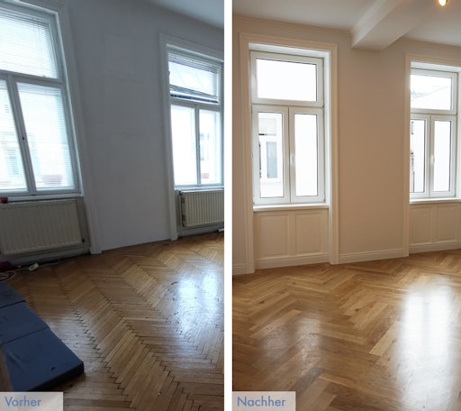 Vorschau Bild von Vorher-Nachher: Durchdachte Sanierung verleiht klassischem Altbau
neuen Glanz.