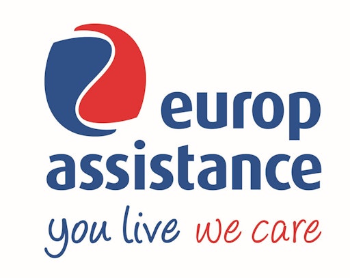 Vorschau Bild von Europ Assistance Logo mit Slogan "You Live, We Care"