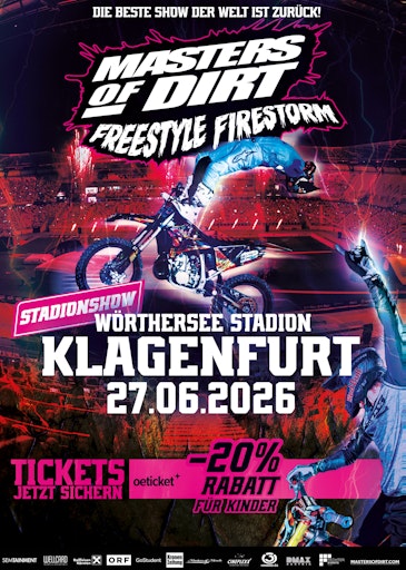 Vorschau Bild von Plakat Masters of Dirt im Wörthersee Stadion 2026