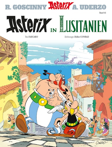 Offizielles Cover Asterix in Lusitanien // Weiterer Text über ots
und www.presseportal.de/nr/8146 / Die Verwendung dieses Bildes für
redaktionelle Zwecke ist unter Beachtung aller mitgeteilten
Nutzungsbedingungen zulässig und dann auch honorarfrei.
Veröffentlichung ausschließlich mit Bildrechte-Hinweis.