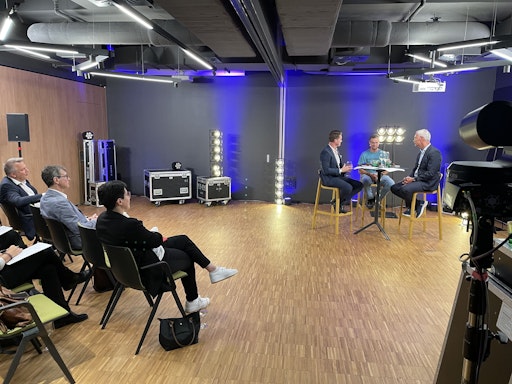 Vorschau Bild von v.l.-n.r.: Prof. Dr. Othmar Moser, Markus Sauer, Prof. Dr. med
Thomas Danne