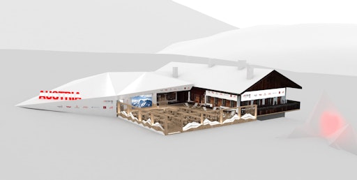 Vorschau Bild von Visualisierung Austria House bei den Olympischen Winterspielen
2026 in Cortina